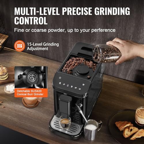 Automatic espresso machine with built-in grinder — photo 3