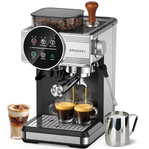 Espresso Machine with Grinder and Frother