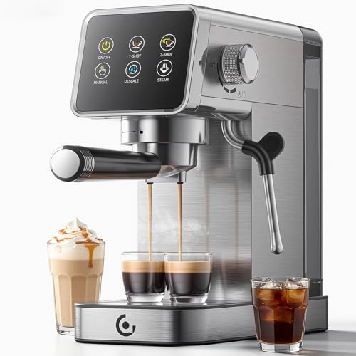 Espresso Machine with Self-Cleaning
