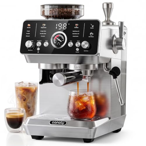 Fast Cold Brew Espresso Machine with Grinder